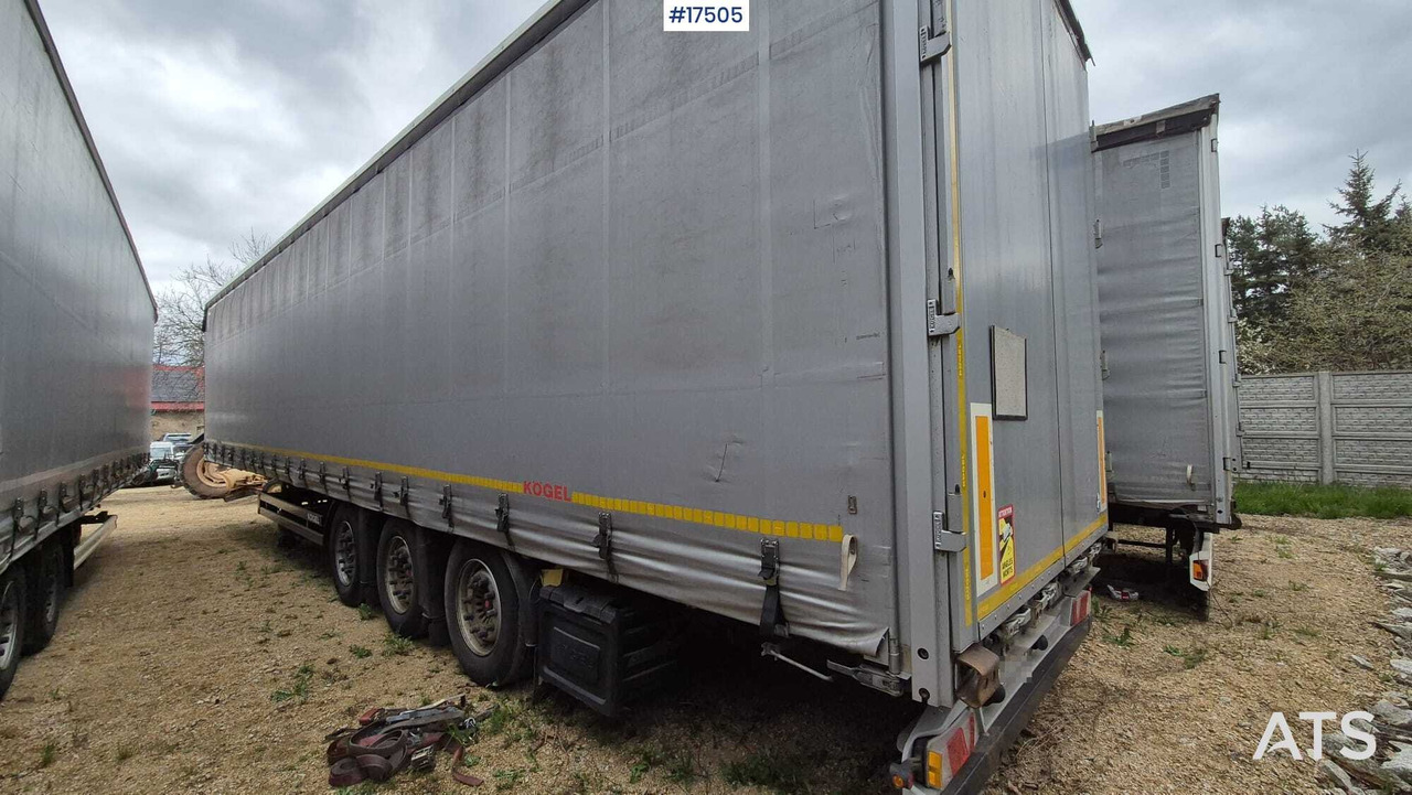 Semi-trailer KOGEL S-24 (2019) - Curtainsider semi-trailer: picture 1 Semi-trailer KOGEL S-24 (2019) - Curtainsider semi-trailer: picture 1