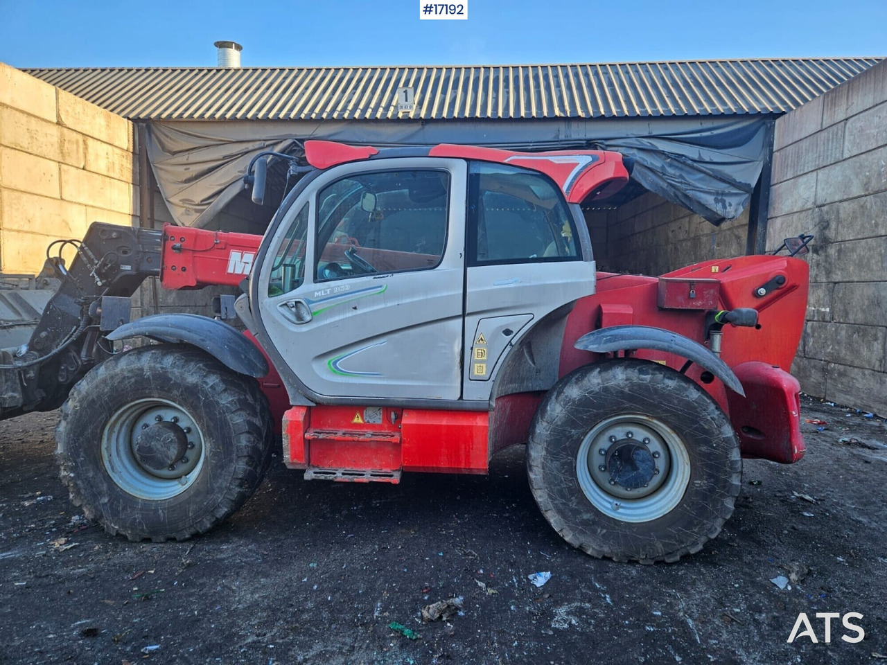 Telehandler Manitou MLT 960 (2015) - Telescopic handler: picture 1 Telehandler Manitou MLT 960 (2015) - Telescopic handler: picture 1
