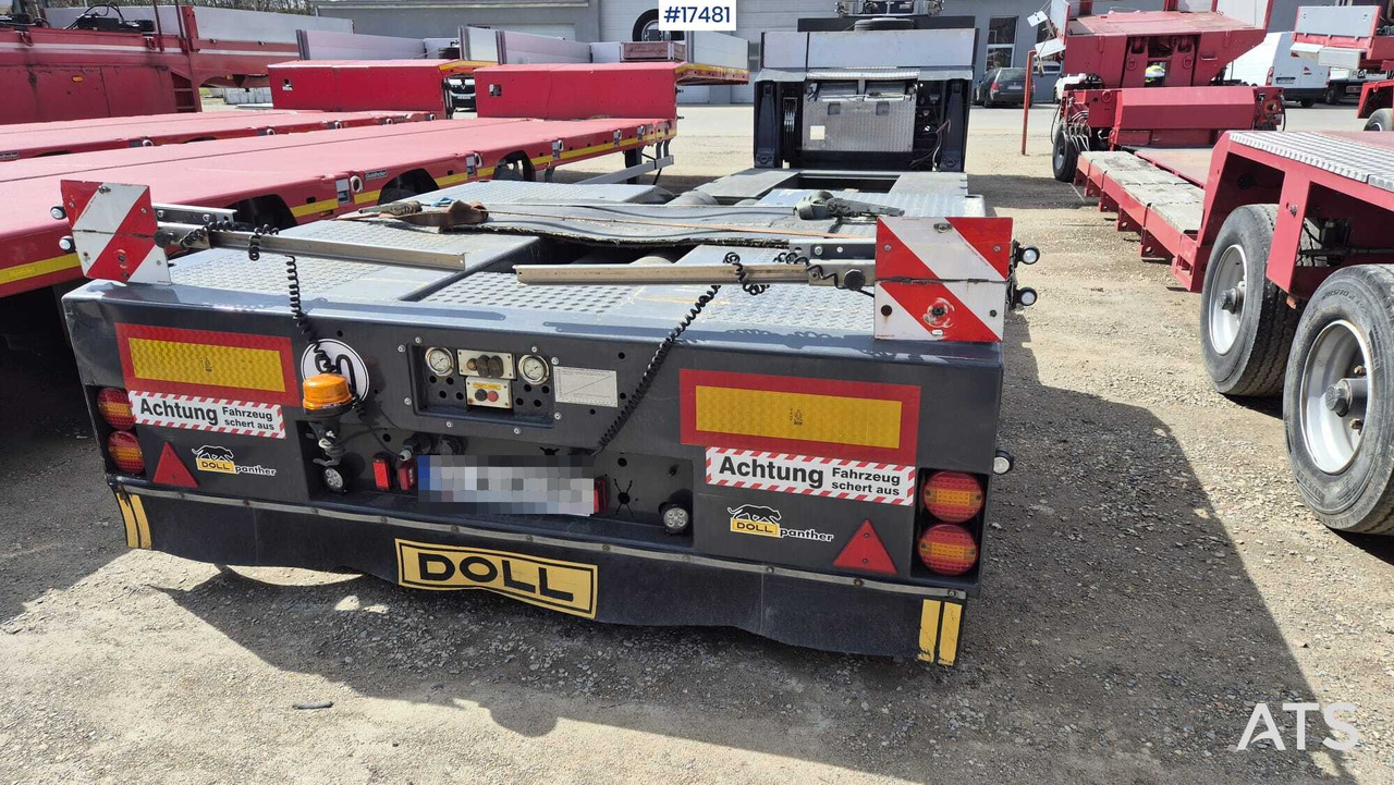 Tiefbett DOLL PANTHER T2E-S3F-21 low-bed semi-trailer (2015) - Low loader semi-trailer: picture 4 Tiefbett DOLL PANTHER T2E-S3F-21 low-bed semi-trailer (2015) - Low loader semi-trailer: picture 4