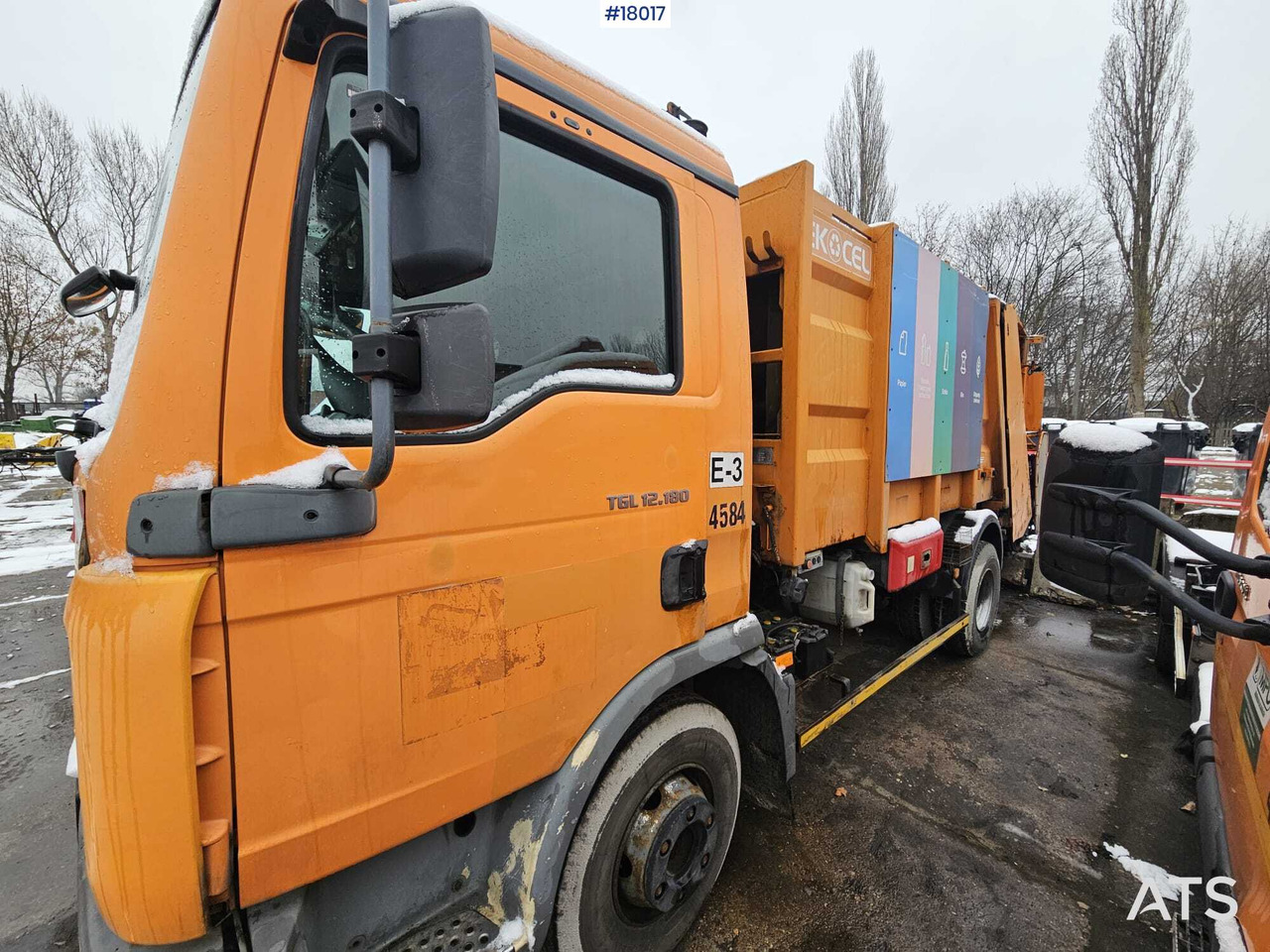 Truck MAN TGA 12.180 (2007) with EKOCEL mini garbage truck body - Garbage truck: picture 5 Truck MAN TGA 12.180 (2007) with EKOCEL mini garbage truck body - Garbage truck: picture 5