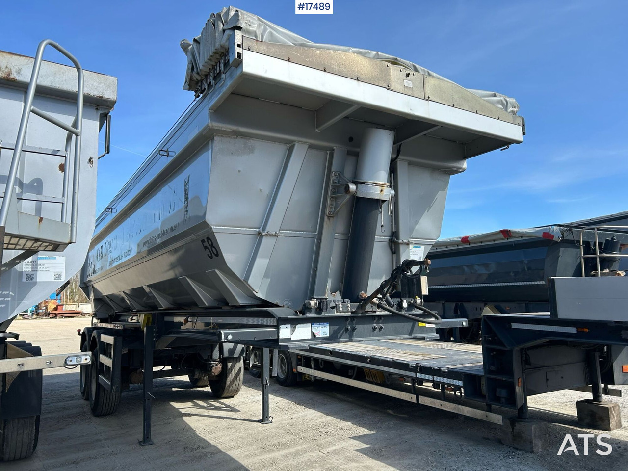 Truck semi-trailer, tipper MEIERLING MSK 18 (2017) - Tipper semi-trailer: picture 3 Truck semi-trailer, tipper MEIERLING MSK 18 (2017) - Tipper semi-trailer: picture 3