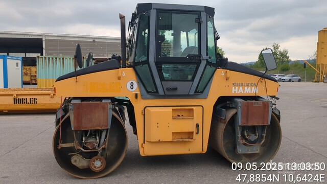 2002 Hamm DV08V Super Double Drum Roller - Road roller: picture 2 2002 Hamm DV08V Super Double Drum Roller - Road roller: picture 2