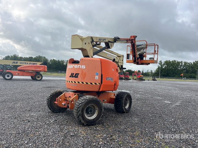 2008 JLG 450AJ 4WD Diesel Articulating Boom Lift - Articulated boom: picture 1 2008 JLG 450AJ 4WD Diesel Articulating Boom Lift - Articulated boom: picture 1