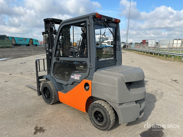 2018 Toyota 02-8FDF30 3000 kg Forklift - Diesel forklift: picture 2 2018 Toyota 02-8FDF30 3000 kg Forklift - Diesel forklift: picture 2