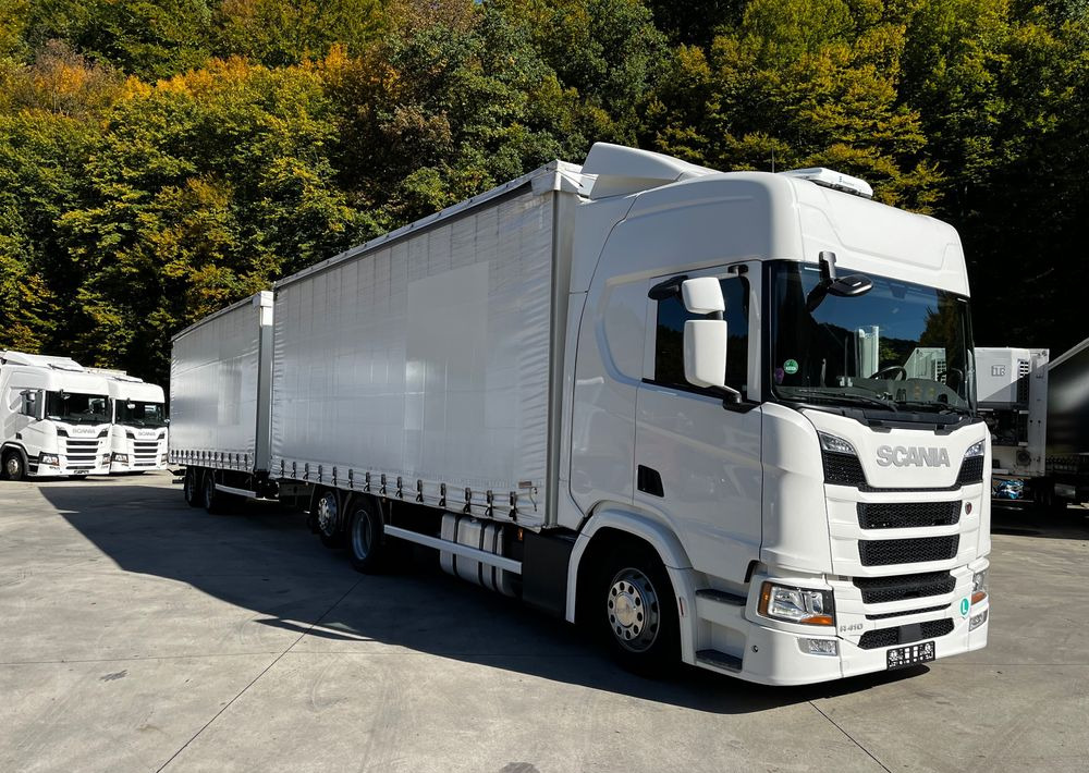 Scania R410 // 2018 // Retarder // Tandem 7.7+7.7 // Przyczepa Krone // Oś podnosozna // - Other machinery: picture 1 Scania R410 // 2018 // Retarder // Tandem 7.7+7.7 // Przyczepa Krone // Oś podnosozna // - Other machinery: picture 1