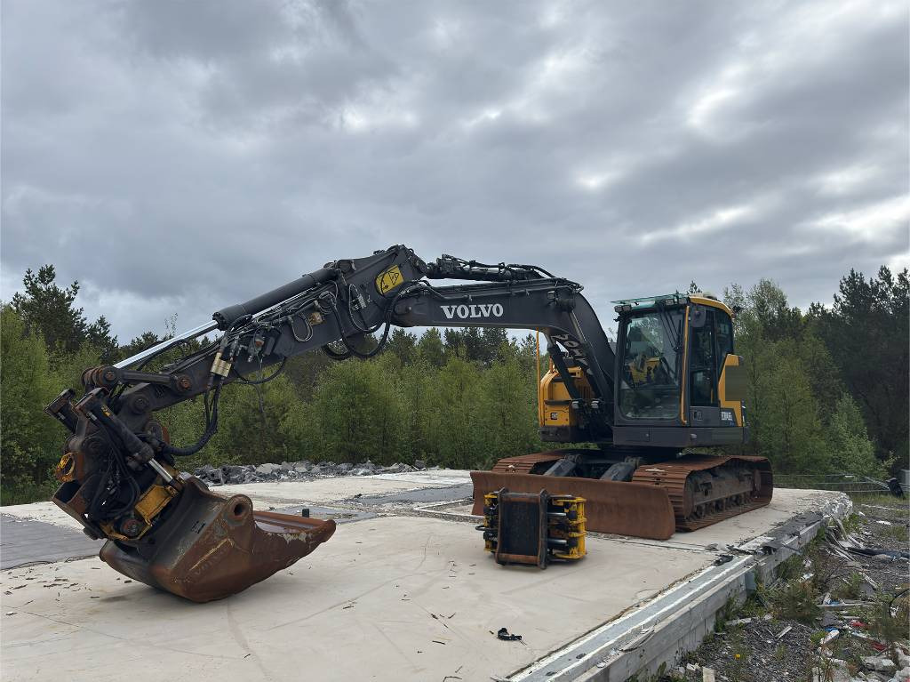Volvo ECR 145 EL rototilt, GPS og 3 skuffer - Crawler excavator: picture 1 Volvo ECR 145 EL rototilt, GPS og 3 skuffer - Crawler excavator: picture 1