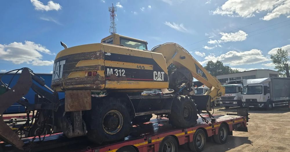 Caterpillar M312 - Wheel excavator: picture 3 Caterpillar M312 - Wheel excavator: picture 3