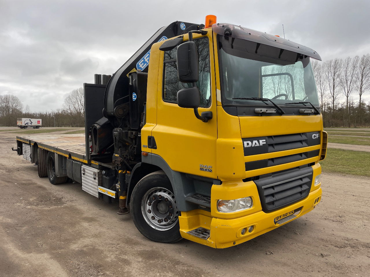 DAF 85.410 Met Effer 470 6s laadkraan ladekran loadercrane crane palfinger hiab fassi - Crane truck: picture 5 DAF 85.410 Met Effer 470 6s laadkraan ladekran loadercrane crane palfinger hiab fassi - Crane truck: picture 5