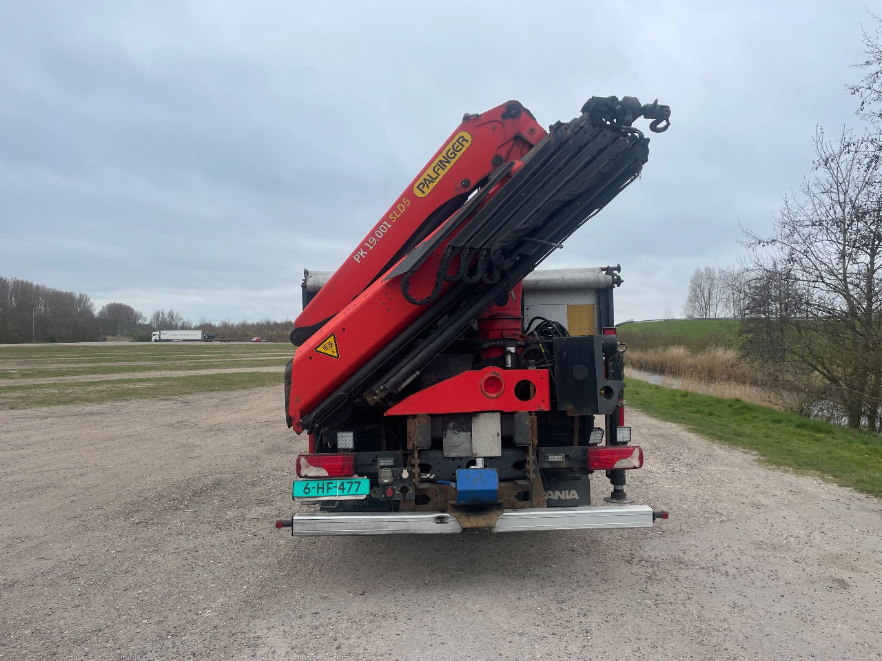 Scania R480 with Palfinger PK 19.001 SLD crane - Dropside/ Flatbed truck: picture 4 Scania R480 with Palfinger PK 19.001 SLD crane - Dropside/ Flatbed truck: picture 4