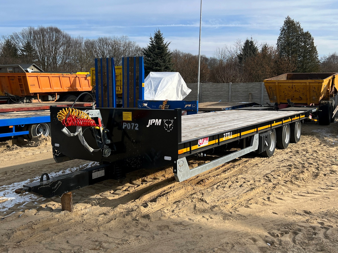 JPM 27TLL - Low loader trailer: picture 4 JPM 27TLL - Low loader trailer: picture 4