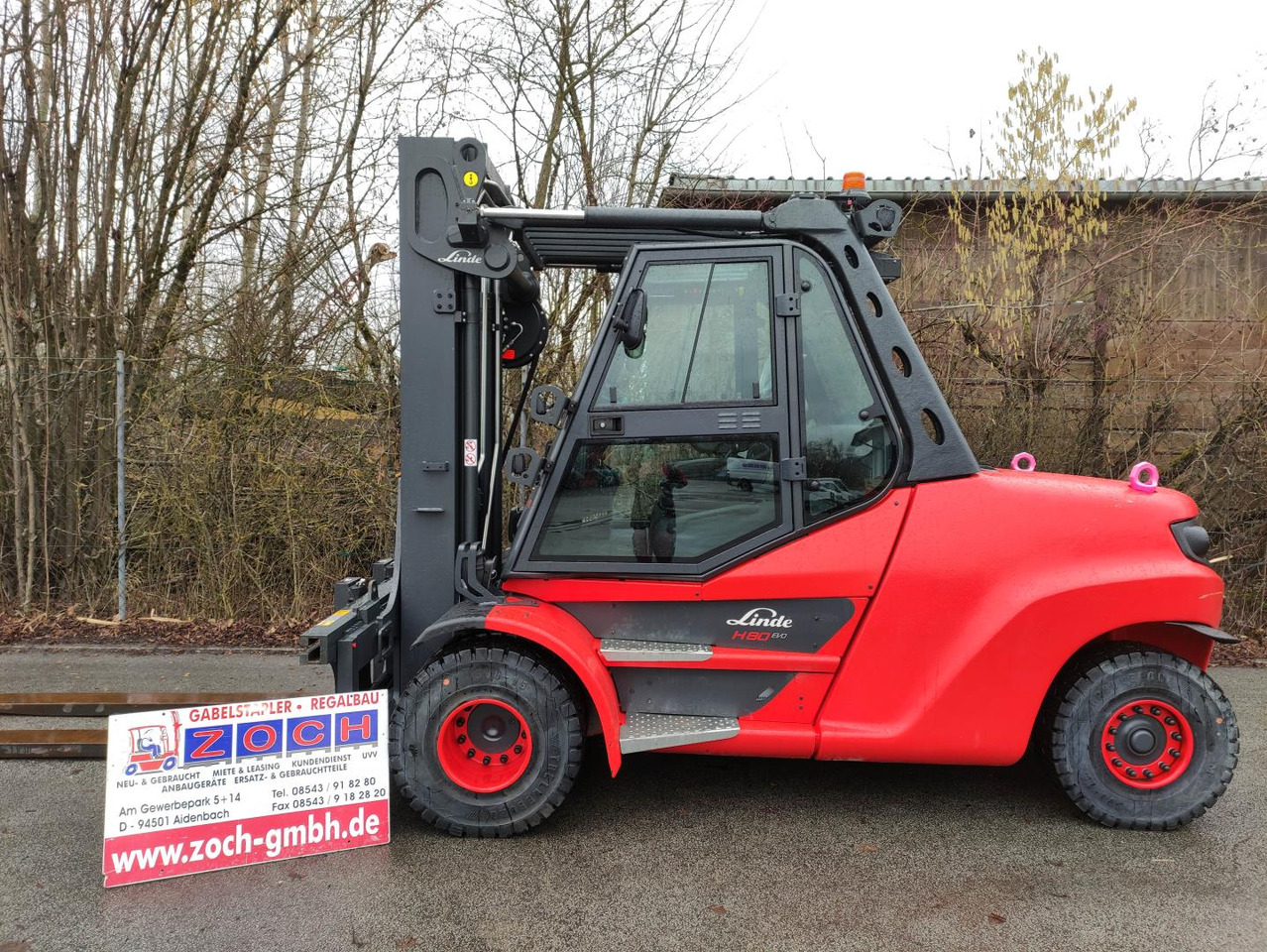 Linde H80D-1100-03-396 - Diesel forklift: picture 2 Linde H80D-1100-03-396 - Diesel forklift: picture 2