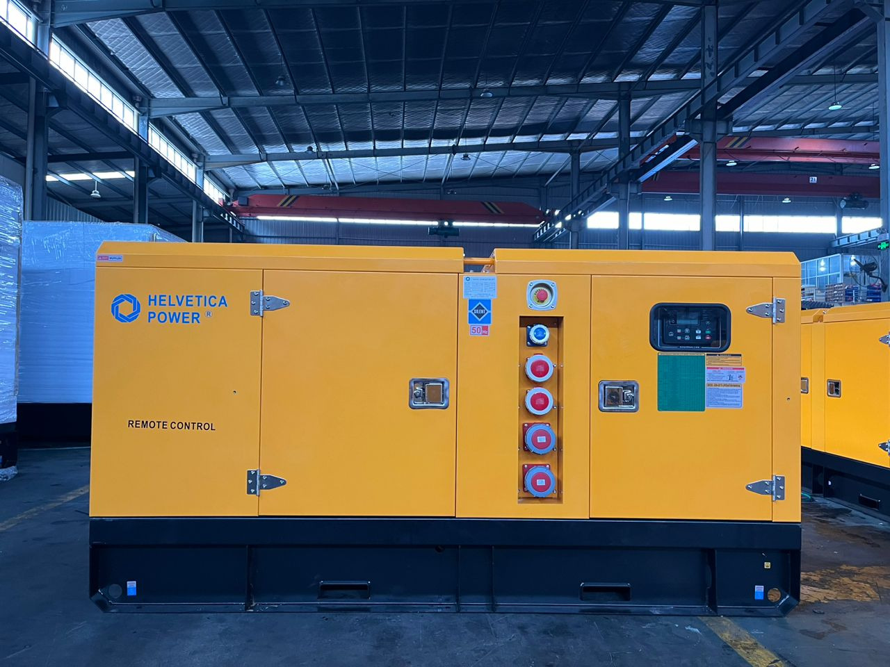 HELVETICA POWER HP080S1ASR 80KW / 100 KVA Diesel Stromgenerator - Generator set: picture 1 HELVETICA POWER HP080S1ASR 80KW / 100 KVA Diesel Stromgenerator - Generator set: picture 1