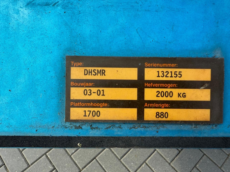 Closed box semi-trailer Floor FLO 12 202A 2 ASSEN, LAADKLEP.: picture 15