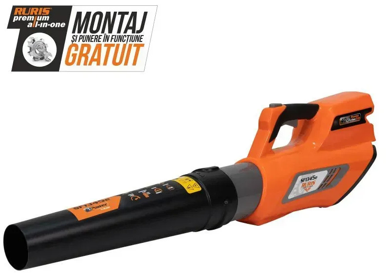 Dmuchawa akumulatorowa RURIS 40 V SF1345e - Garden equipment: picture 1 Dmuchawa akumulatorowa RURIS 40 V SF1345e - Garden equipment: picture 1