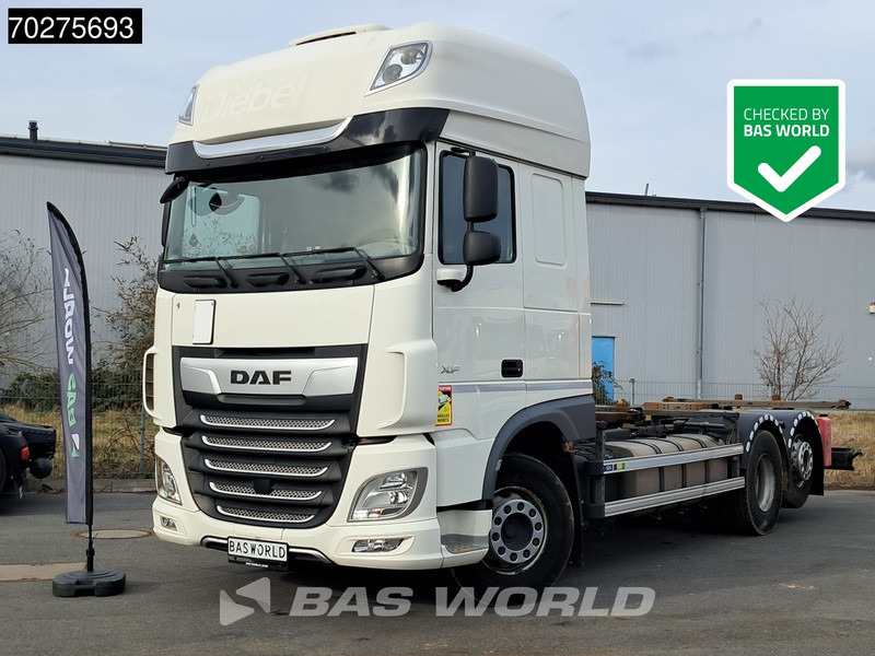 DAF XF 450 6X2 FAN SSC Retarder Lift-Lenkachse ACC Euro 6 - Container transporter/ Swap body truck: picture 1 DAF XF 450 6X2 FAN SSC Retarder Lift-Lenkachse ACC Euro 6 - Container transporter/ Swap body truck: picture 1