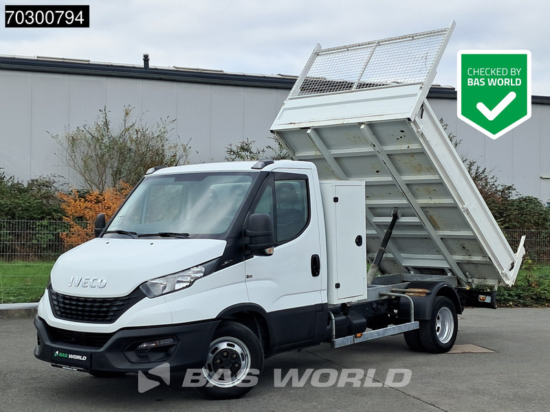 Flatbed van Iveco Daily 35C14 Pritsche Doppelbereifung 3,5t AHK 140PS Doppelbereifung Klima Tempomat Euro6 Pickup 2m3 A/C Towbar Cruise control: picture 1