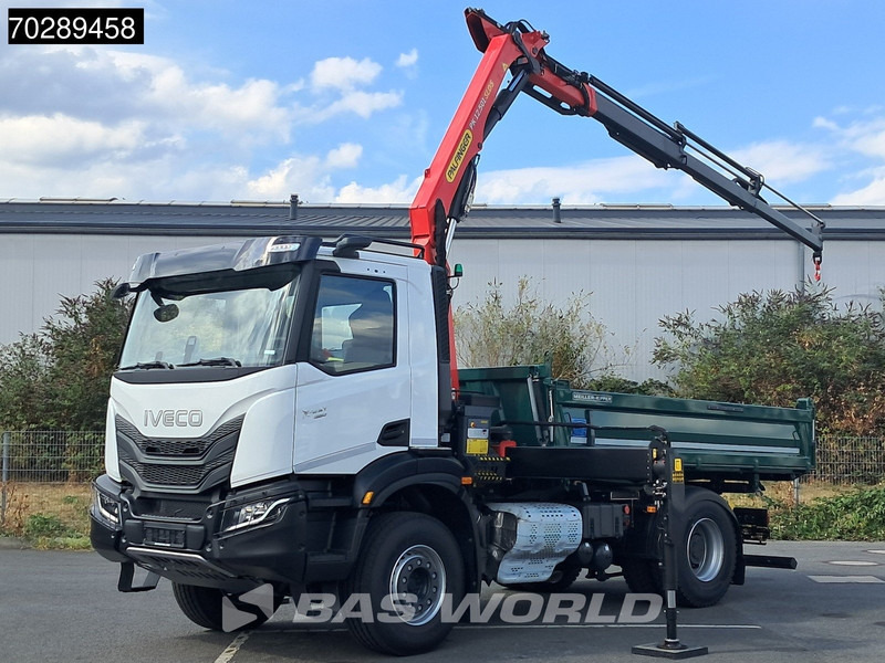 Iveco X-Way 460 4X2 NEW Palfinger PK12.501 Kran Crane Remote 3-way tipper ACC Navi - Tipper, Crane truck: picture 2 Iveco X-Way 460 4X2 NEW Palfinger PK12.501 Kran Crane Remote 3-way tipper ACC Navi - Tipper, Crane truck: picture 2