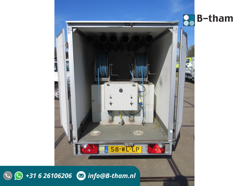 Hapert EA R + TEHA hose reel STKi2 20/12 - Closed box trailer: picture 1 Hapert EA R + TEHA hose reel STKi2 20/12 - Closed box trailer: picture 1