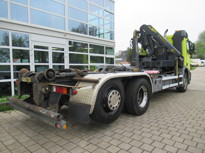 Hook lift truck, Crane truck Mercedes-Benz Actros 2532 LTNLA 6X2 Hooklift + Crane, Haak - Kraan: picture 6