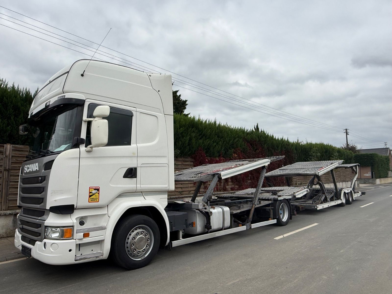 Scania R410, FVG 2016, VDI 2700, Retarder, Top - Autotransporter truck: picture 1 Scania R410, FVG 2016, VDI 2700, Retarder, Top - Autotransporter truck: picture 1