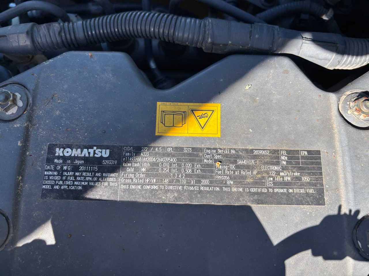 Excavator Komatsu HB215LC -1 Hybrid leasing Excavator Komatsu HB215LC -1 Hybrid: picture 14