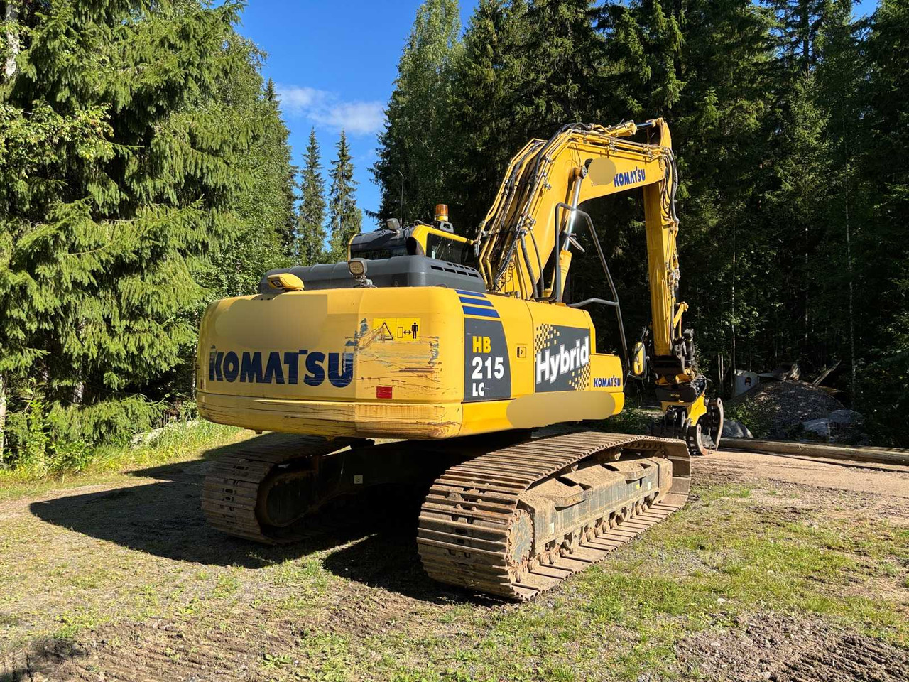 Excavator Komatsu HB215LC -1 Hybrid - Crawler excavator: picture 5 Excavator Komatsu HB215LC -1 Hybrid - Crawler excavator: picture 5