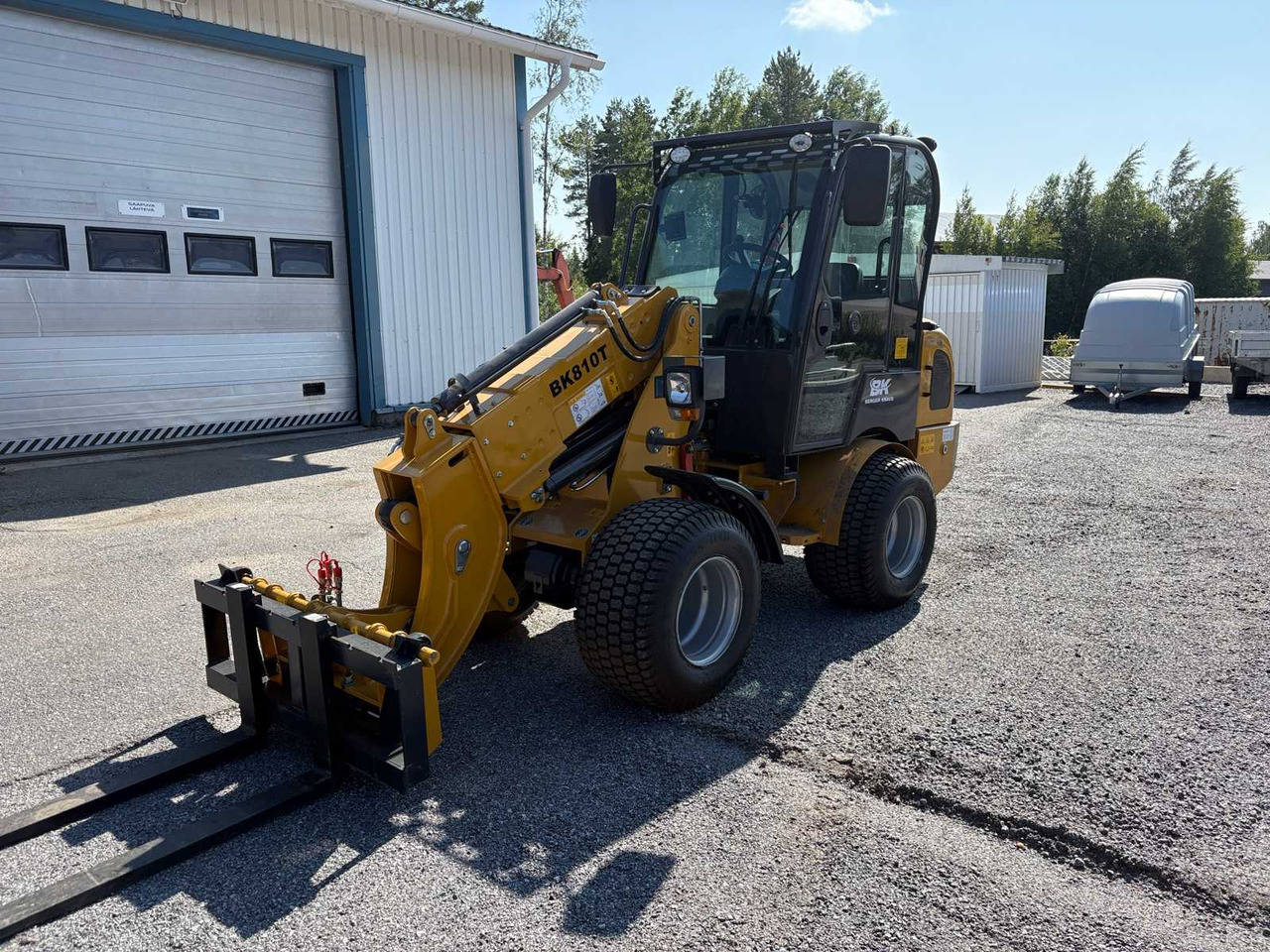 Wheel loader Berger Kraus 810T - Telescopic wheel loader: picture 1 Wheel loader Berger Kraus 810T - Telescopic wheel loader: picture 1