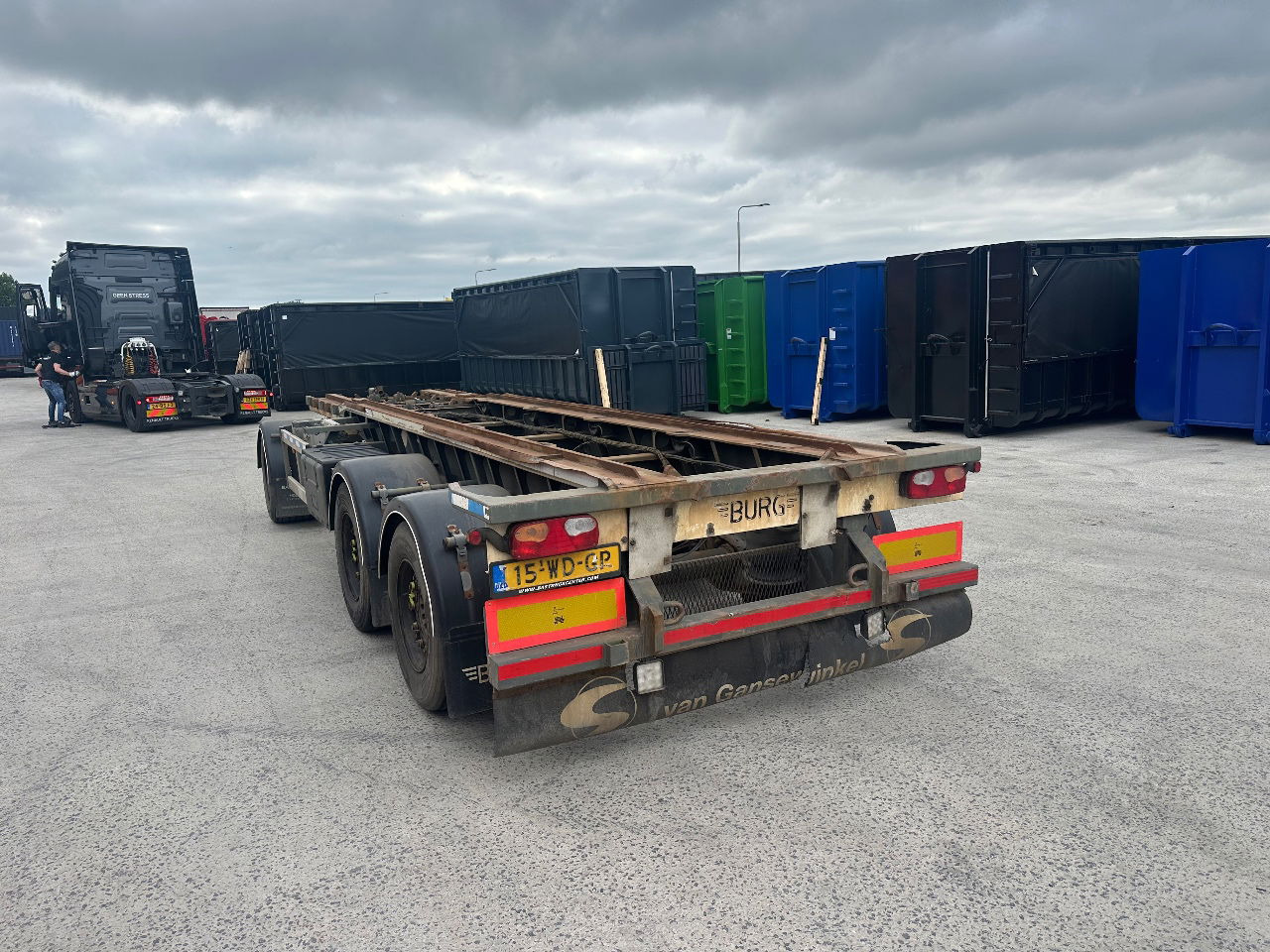 Burg BPA 09-18 ACXxx-00 - Container transporter/ Swap body trailer: picture 3 Burg BPA 09-18 ACXxx-00 - Container transporter/ Swap body trailer: picture 3
