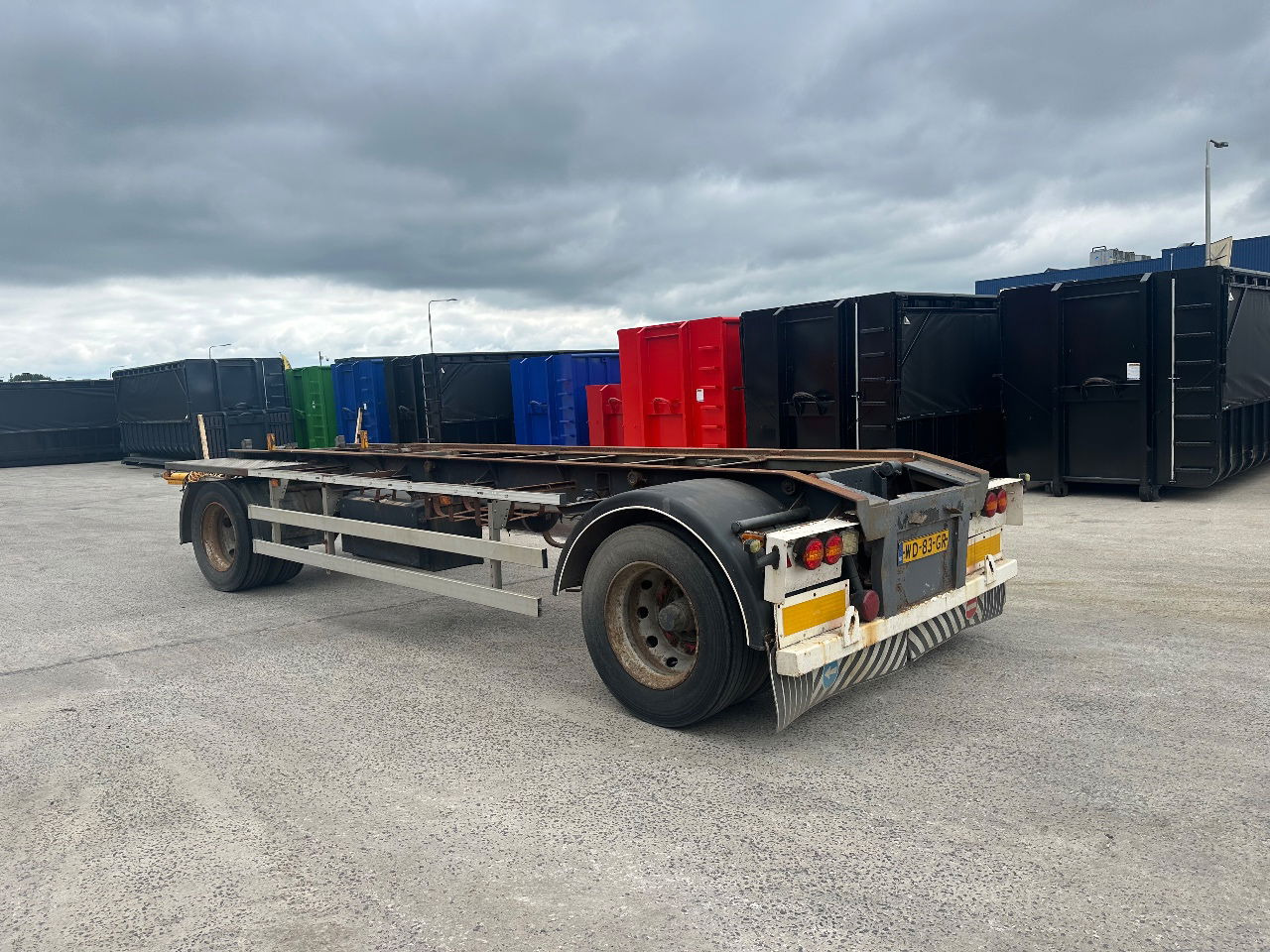 Floor Fla-10-108 - Container transporter/ Swap body trailer: picture 4 Floor Fla-10-108 - Container transporter/ Swap body trailer: picture 4