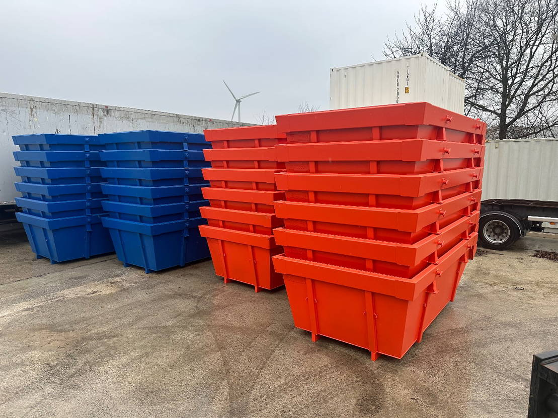 Sidalco 6m3 zware uitvoering 5 mm bodem 4 mm wanden - Skip bin: picture 1 Sidalco 6m3 zware uitvoering 5 mm bodem 4 mm wanden - Skip bin: picture 1