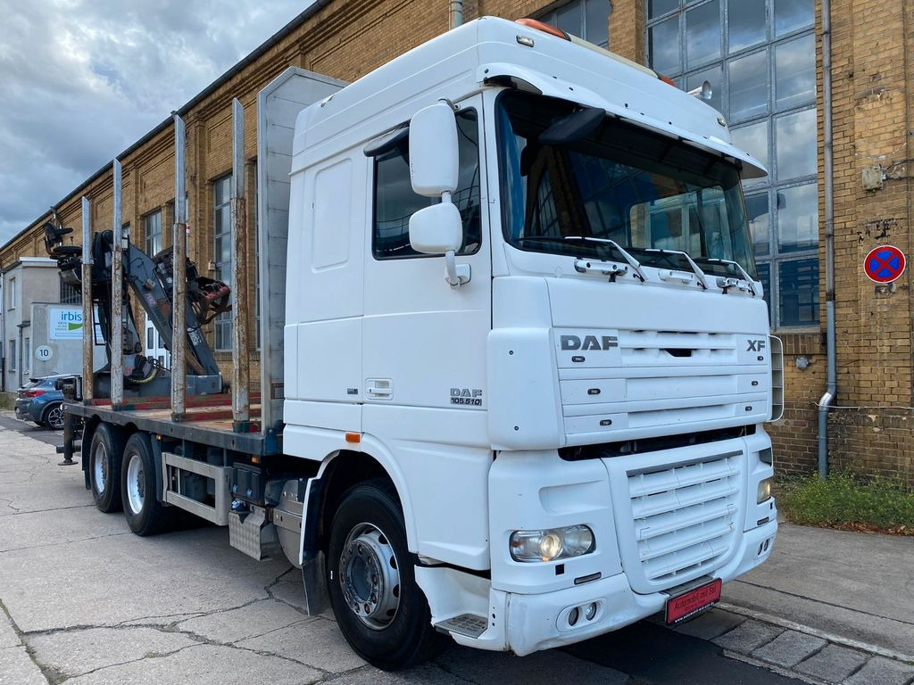 DAF 105.510 6X4 Kran Penz /Atlas Holz Crane DAF 105.510 6X4 Kran Penz /Atlas Holz Crane - Log truck, Crane truck: picture 3 DAF 105.510 6X4 Kran Penz /Atlas Holz Crane DAF 105.510 6X4 Kran Penz /Atlas Holz Crane - Log truck, Crane truck: picture 3