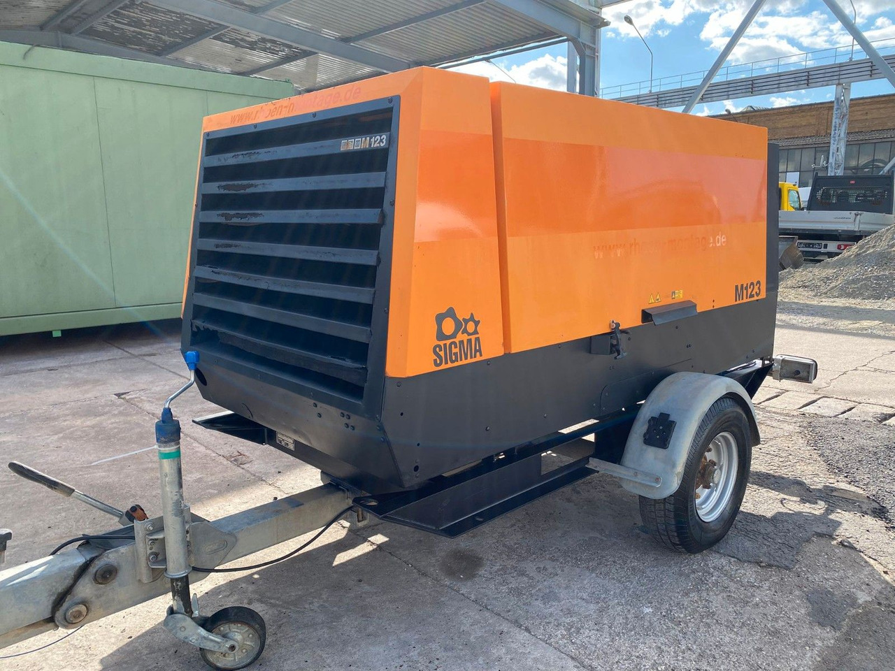 Kaeser M123 Kompressor Sigma Pilob 2,2 - Air compressor: picture 1 Kaeser M123 Kompressor Sigma Pilob 2,2 - Air compressor: picture 1