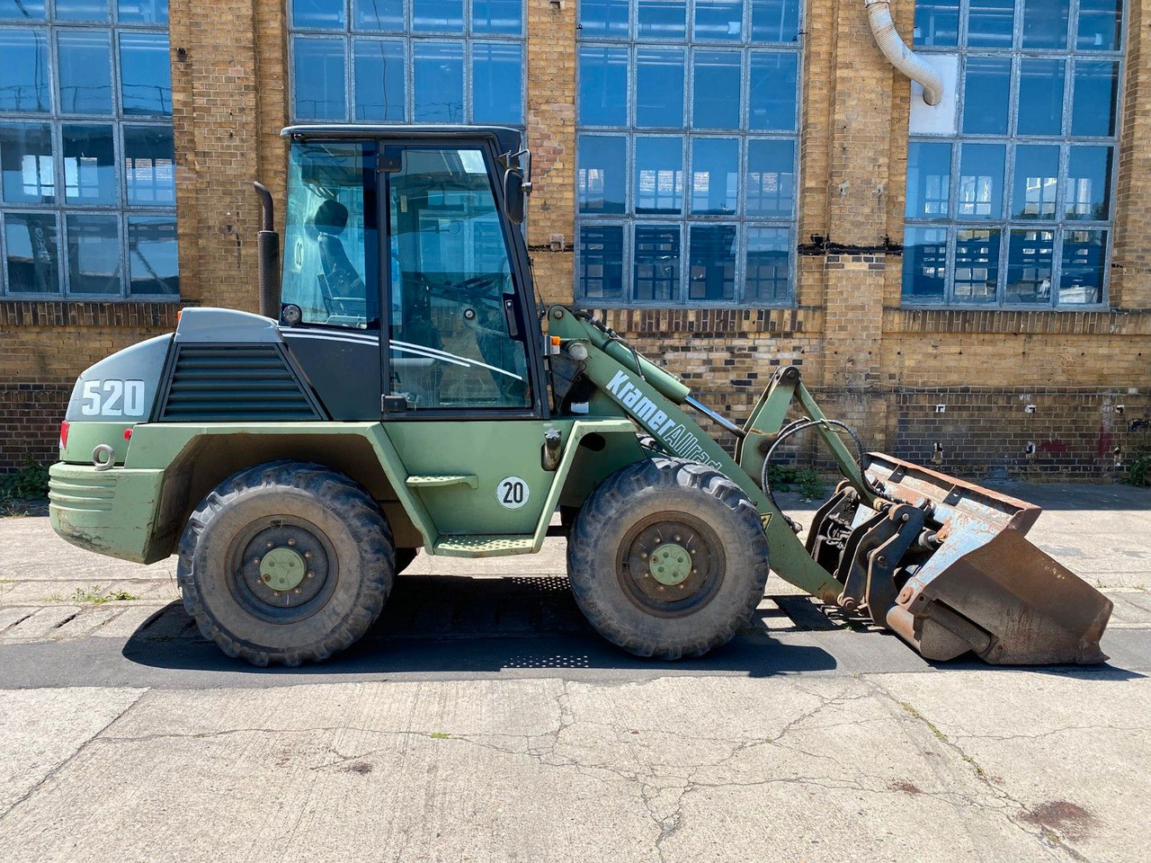 Kramer KRAMER Allrad 520 GABEL + SCHAUFEL - Wheel loader: picture 1 Kramer KRAMER Allrad 520 GABEL + SCHAUFEL - Wheel loader: picture 1
