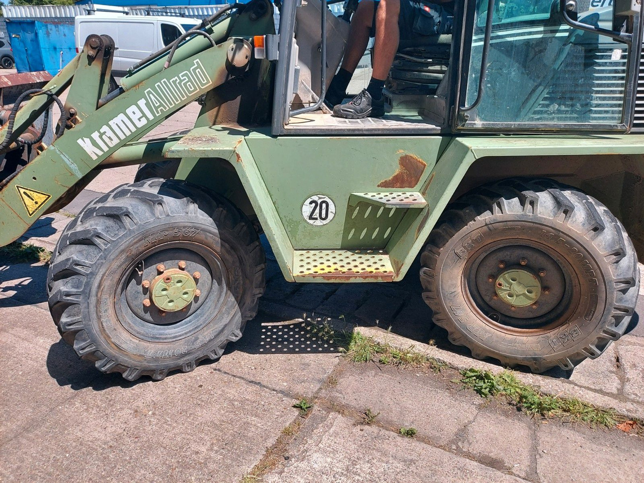 Kramer KRAMER Allrad 520 GABEL + SCHAUFEL - Wheel loader: picture 3 Kramer KRAMER Allrad 520 GABEL + SCHAUFEL - Wheel loader: picture 3