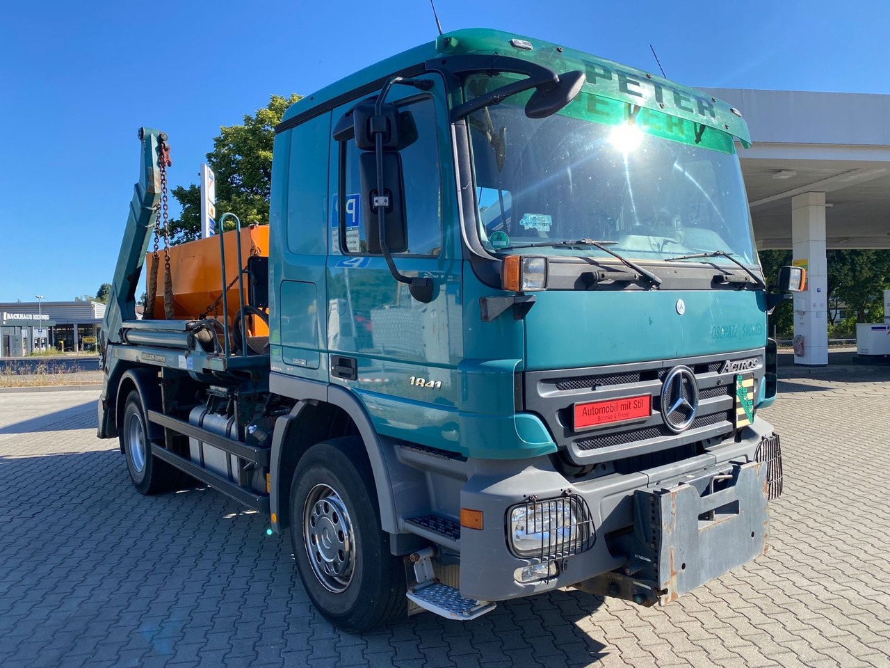 Mercedes-Benz Actros 2/3 6-Zyl. 1841 MEILER ABSATZKIPP. WINTER - Tipper: picture 2 Mercedes-Benz Actros 2/3 6-Zyl. 1841 MEILER ABSATZKIPP. WINTER - Tipper: picture 2