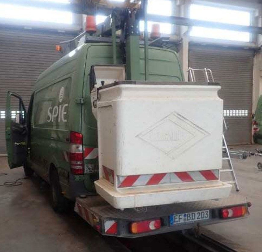 Mercedes-Benz Sprinter II Kasten 515 Steiger Hub - Truck mounted aerial platform: picture 1 Mercedes-Benz Sprinter II Kasten 515 Steiger Hub - Truck mounted aerial platform: picture 1