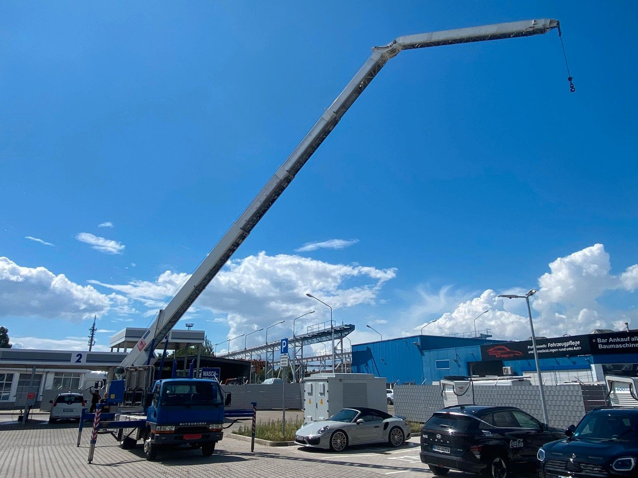 Mitsubishi CANTER DACHDECKER KLAAS AUTOKRAN - Crane truck: picture 4 Mitsubishi CANTER DACHDECKER KLAAS AUTOKRAN - Crane truck: picture 4