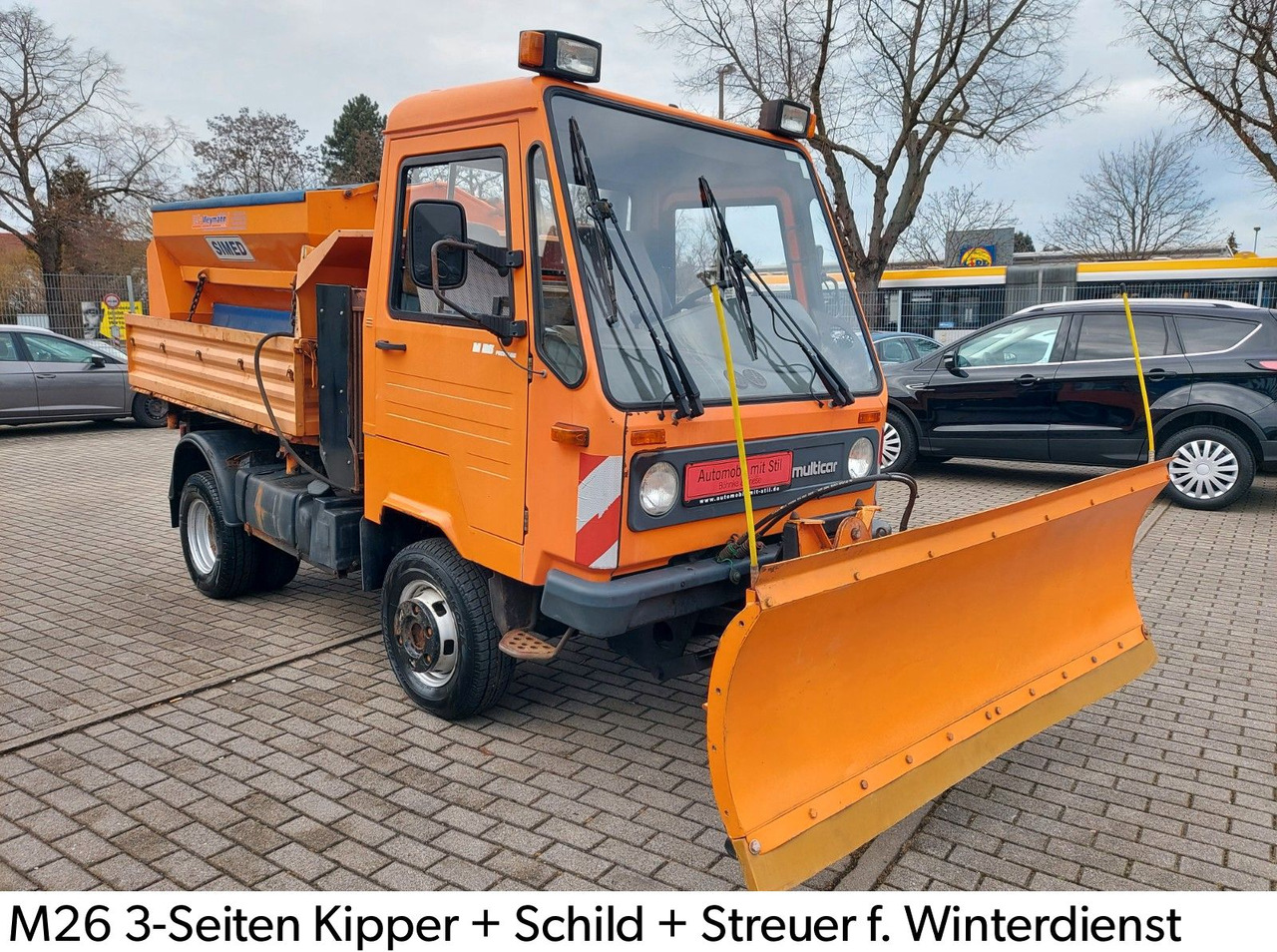 Multicar M26 4X4 WINTER DIENST STREUER + SCHILD ALLRAD - Tipper van: picture 1 Multicar M26 4X4 WINTER DIENST STREUER + SCHILD ALLRAD - Tipper van: picture 1