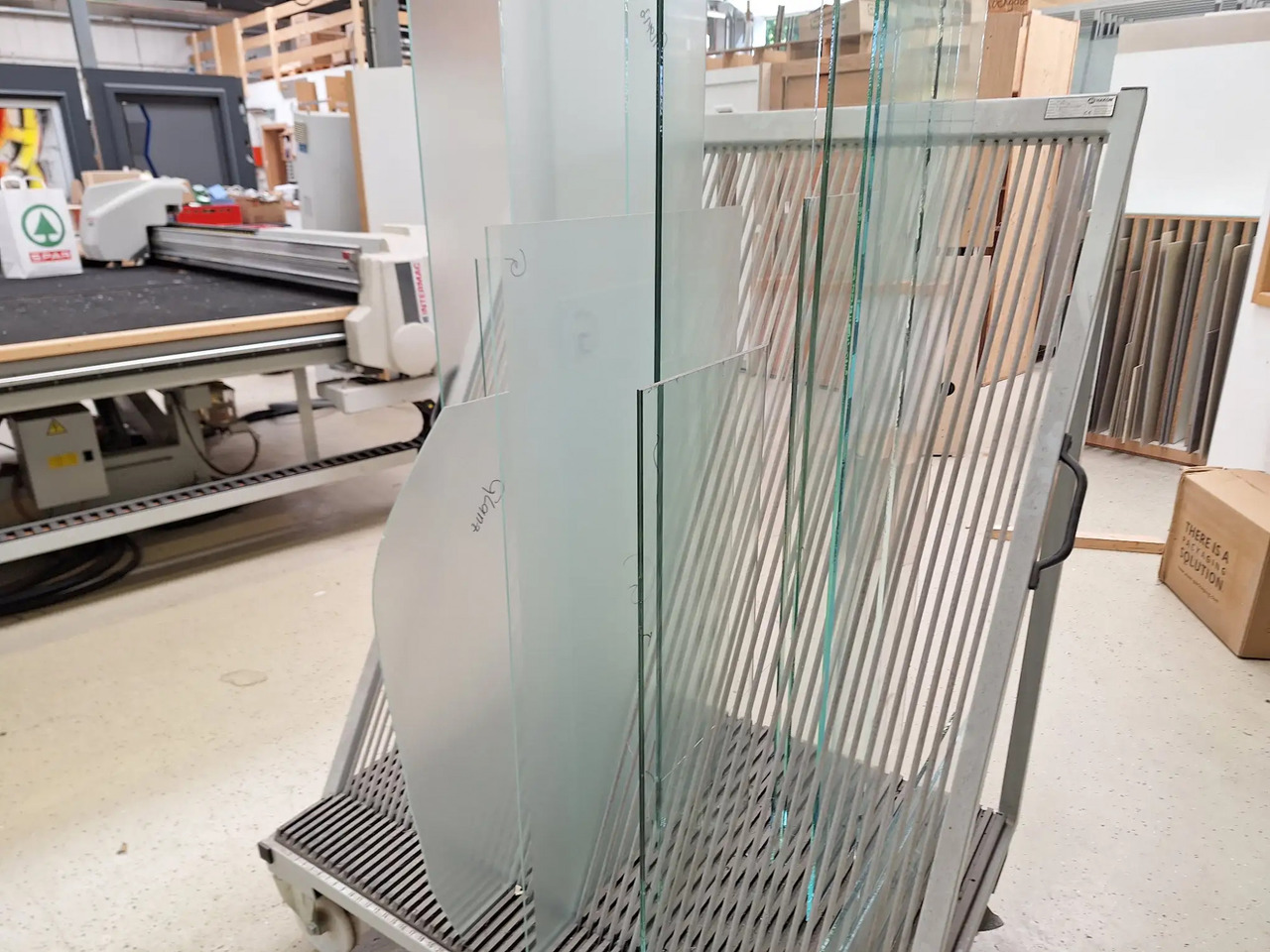 1 Stk. Glastransportwagen (Hakon) - Material handling equipment: picture 4 1 Stk. Glastransportwagen (Hakon) - Material handling equipment: picture 4