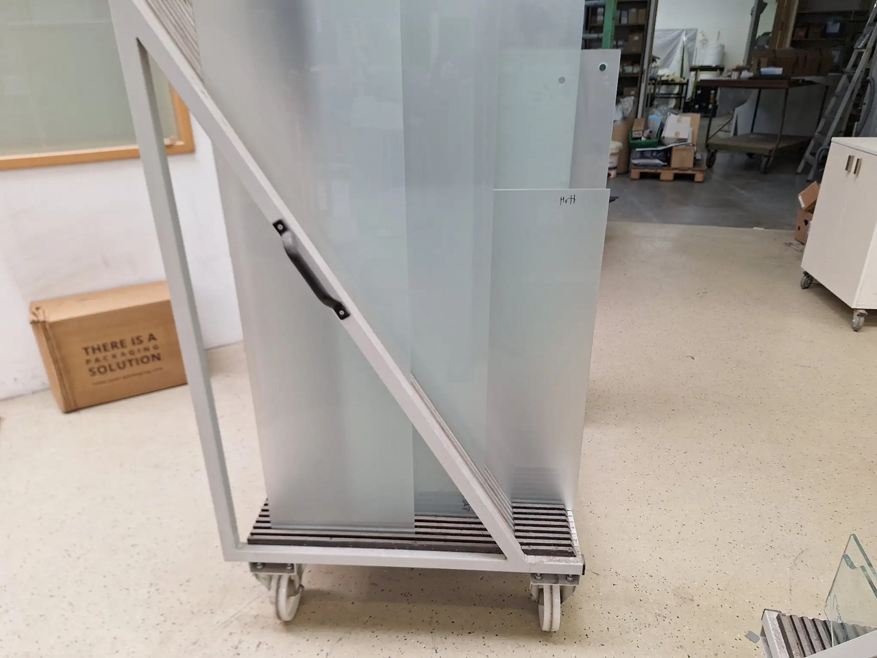 1 Stk. Glastransportwagen (Hakon) - Material handling equipment: picture 3 1 Stk. Glastransportwagen (Hakon) - Material handling equipment: picture 3