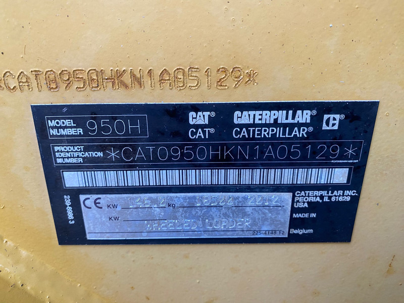 Loader Caterpillar 950 H NVT: picture 18 Loader Caterpillar 950 H NVT: picture 18