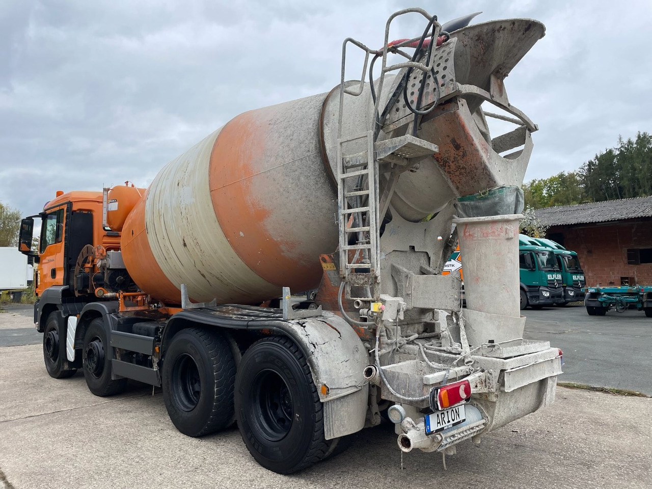 MAN TGS 32.360 8x4 BB Betonmischer/CIFA/SL9/9m3/EU4 - Concrete mixer truck: picture 4 MAN TGS 32.360 8x4 BB Betonmischer/CIFA/SL9/9m3/EU4 - Concrete mixer truck: picture 4
