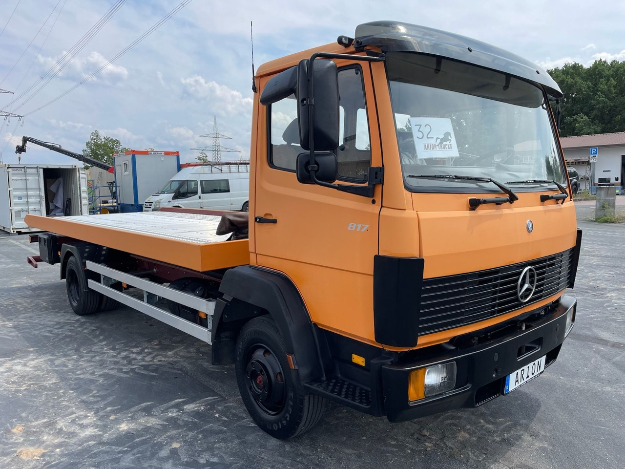 Mercedes-Benz 814 Abschleppwagen/OLDTIMER/Winch/TÜV-07/26 - Tow truck: picture 1 Mercedes-Benz 814 Abschleppwagen/OLDTIMER/Winch/TÜV-07/26 - Tow truck: picture 1