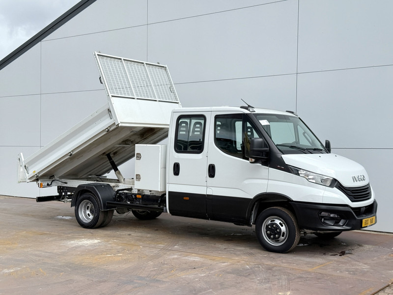 Tipper van, Combi van Iveco Daily 35C16 3.0 Dubbele Cabine Kipper Mixto DoKa Dubbellucht Airco Navigatie Camera 3.5t Trekhaak Tipper Benne: picture 6