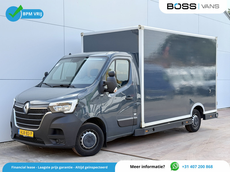 Renault Master Plancher T35 2.3 dCi 150pk Luchtvering Airco Cruise Control Plancher Foodtruck Meubelbak Paardenwagen - Box van: picture 1 Renault Master Plancher T35 2.3 dCi 150pk Luchtvering Airco Cruise Control Plancher Foodtruck Meubelbak Paardenwagen - Box van: picture 1