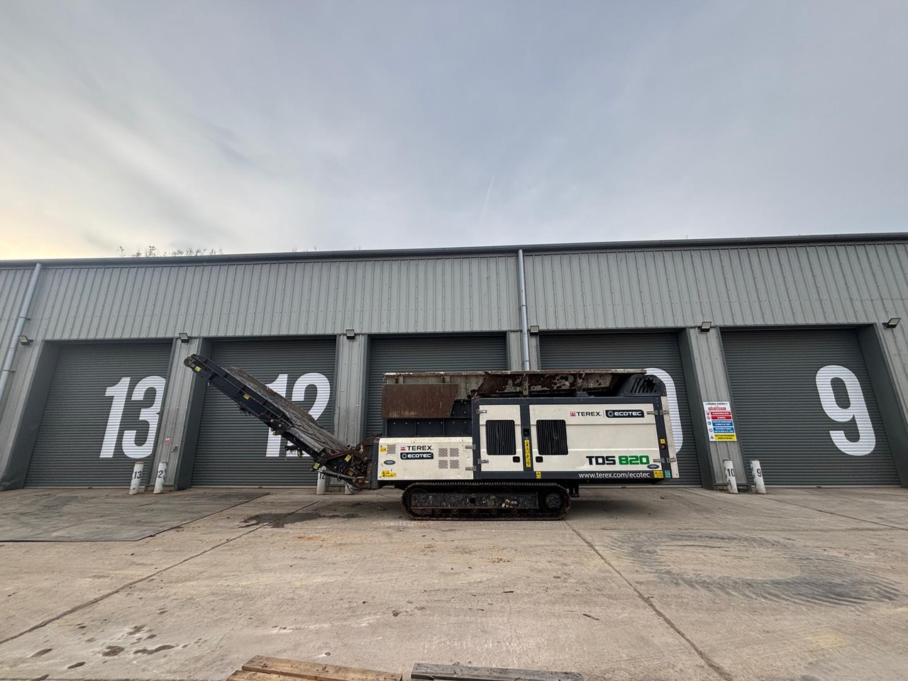 Terex TDS820 - Industrial waste shredder: picture 2 Terex TDS820 - Industrial waste shredder: picture 2