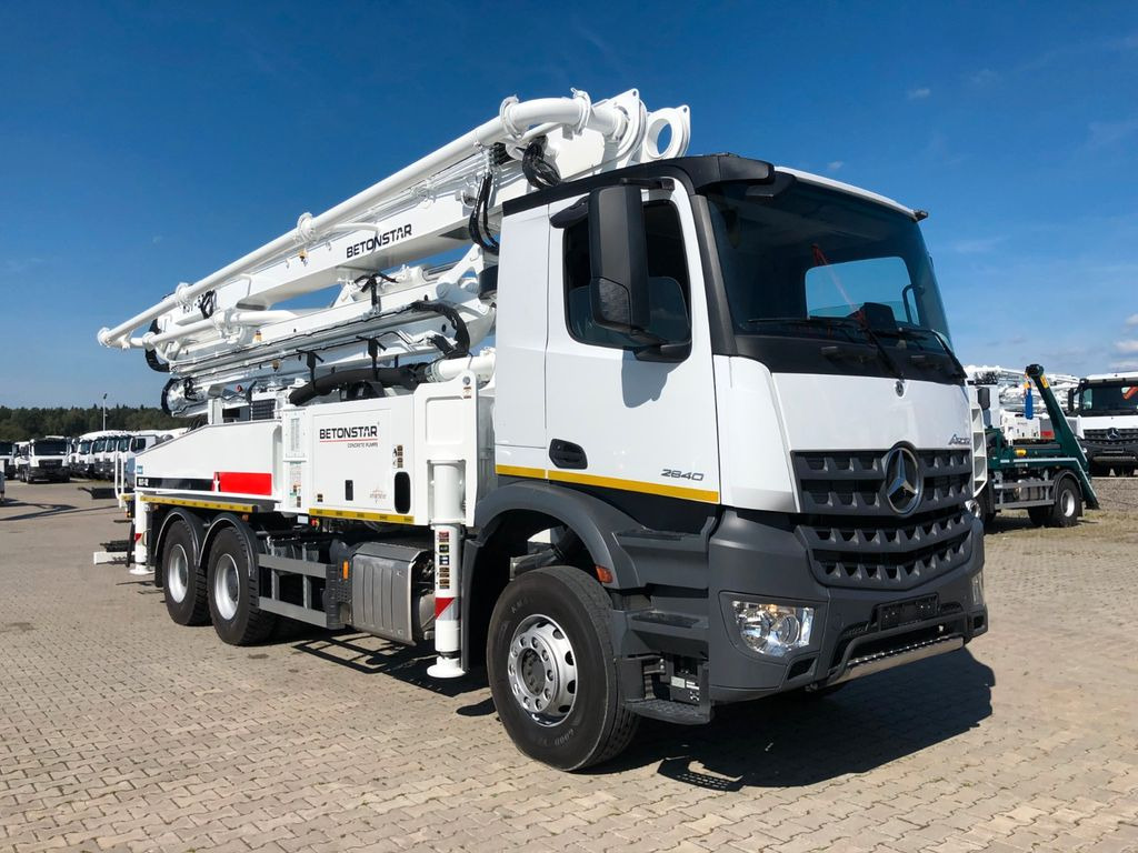 Mercedes-Benz AROCS 2840 BETONSTAR H37.14-5Z - Concrete pump truck: picture 1 Mercedes-Benz AROCS 2840 BETONSTAR H37.14-5Z - Concrete pump truck: picture 1