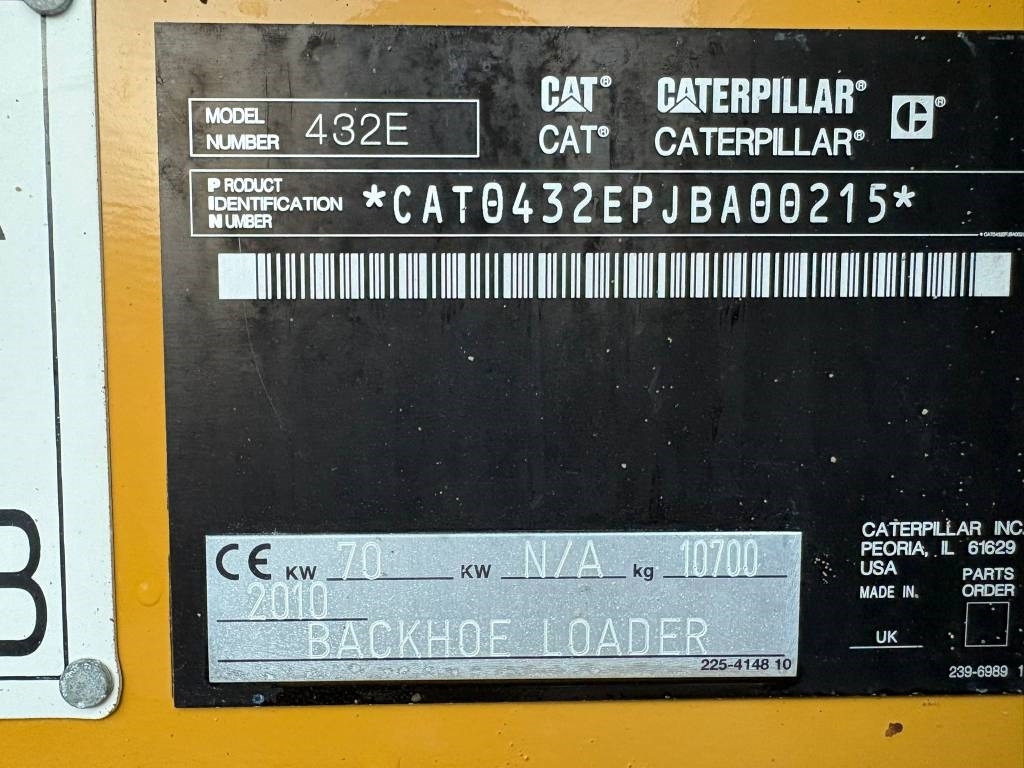 Backhoe loader CAT 432E: picture 7