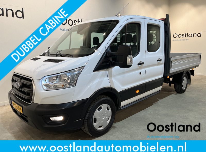 Ford Transit 2.0 TDCI L3H1 130 PK DC Dubbel Cabine Trend Open Laadbak / Euro 6 / Airco / Cruise Control / Trekhaak / CarPlay / 23.600 KM !! / BPM VRIJ !! - Flatbed van, Combi van: picture 1 Ford Transit 2.0 TDCI L3H1 130 PK DC Dubbel Cabine Trend Open Laadbak / Euro 6 / Airco / Cruise Control / Trekhaak / CarPlay / 23.600 KM !! / BPM VRIJ !! - Flatbed van, Combi van: picture 1