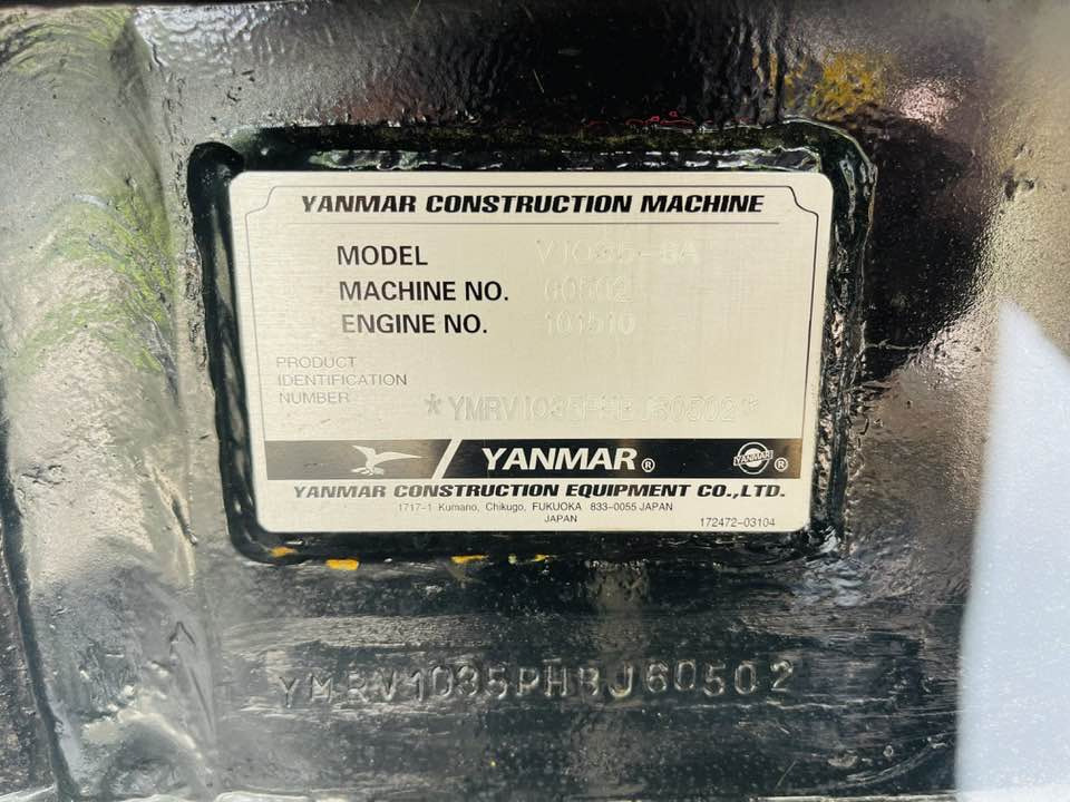 Yanmar ViO35 - Mini excavator: picture 5 Yanmar ViO35 - Mini excavator: picture 5